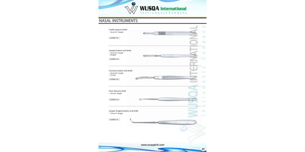 Nasal Instruments 